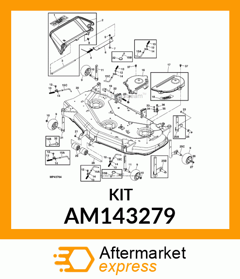 SHIELD, RH BELT AM143279