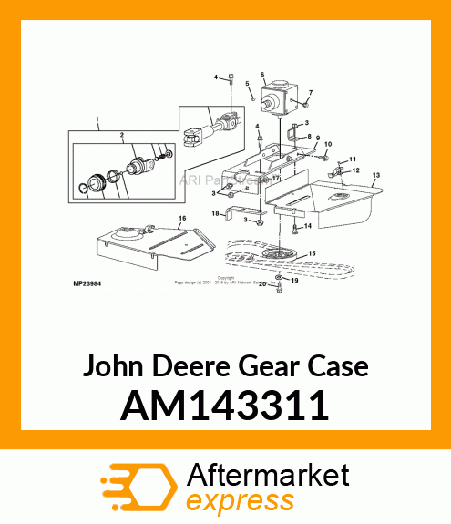 GEAR CASE AM143311