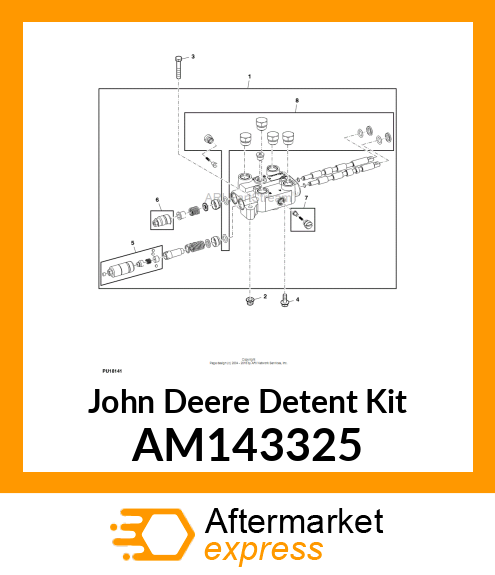 DETENT KIT AM143325