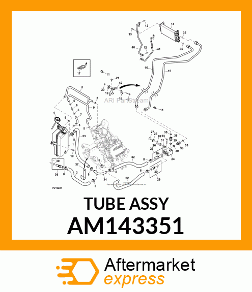 TUBE ASSY AM143351