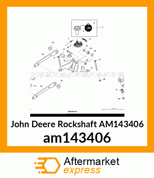 ROCKSHAFT, LIFT SYSTEM am143406