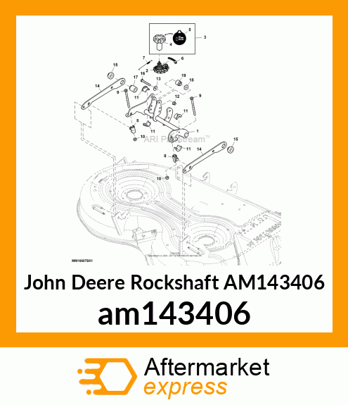 ROCKSHAFT, LIFT SYSTEM am143406