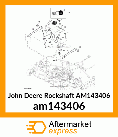 ROCKSHAFT, LIFT SYSTEM am143406