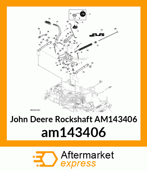 ROCKSHAFT, LIFT SYSTEM am143406