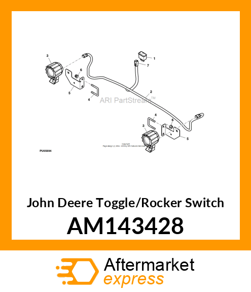 SWITCH, ROCKER AM143428