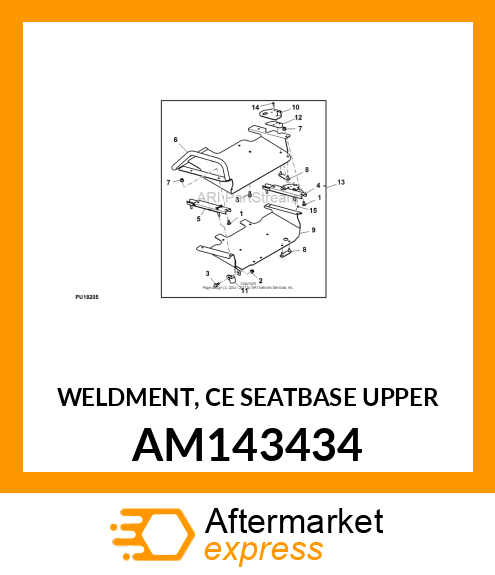 Finished Weldment AM143434