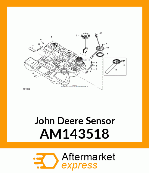 SENSOR, FUEL LEVEL AM143518