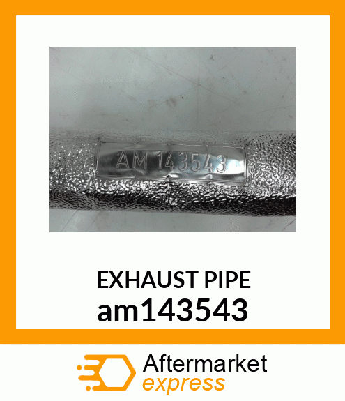 PIPE, 625I S.S. INSULATED LONG am143543