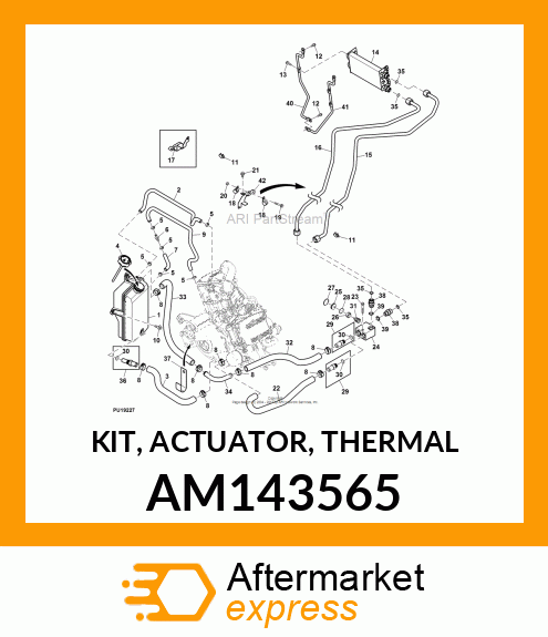 KIT, ACTUATOR, THERMAL AM143565