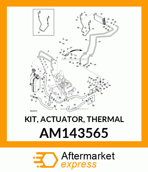 KIT, ACTUATOR, THERMAL AM143565