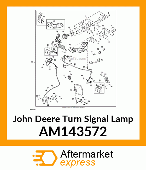 TURN SIGNAL LAMP, INDICATOR, TURN S AM143572