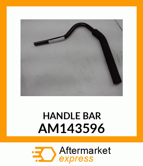 HANDLEBAR, W/ GRIP FOR SERVICE AM143596