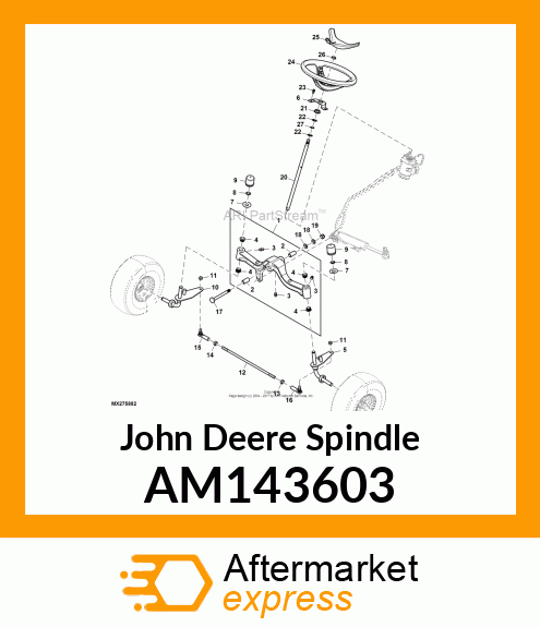 SPINDLE AM143603