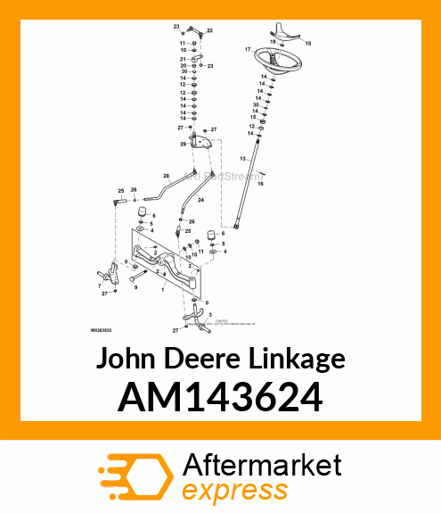 LINKAGE, FRONT L AM143624