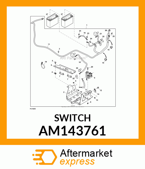 SOLENOID, MODULE, SOLENOID AM143761