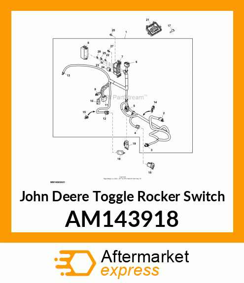 SWITCH, ACTUATING ARM AM143918