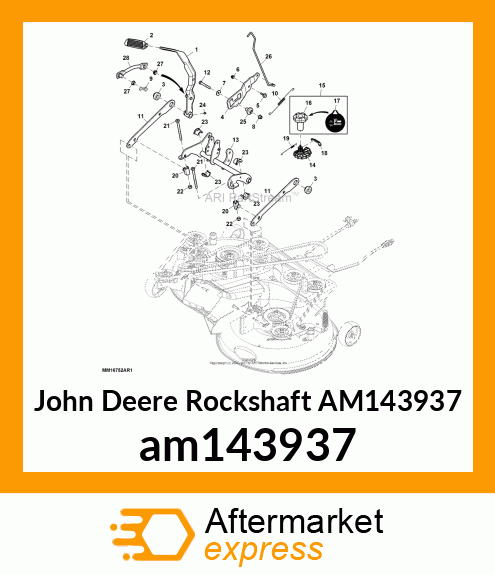 ROCKSHAFT, LIFT SYSTEM am143937