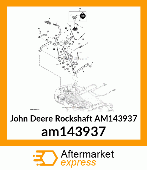 ROCKSHAFT, LIFT SYSTEM am143937