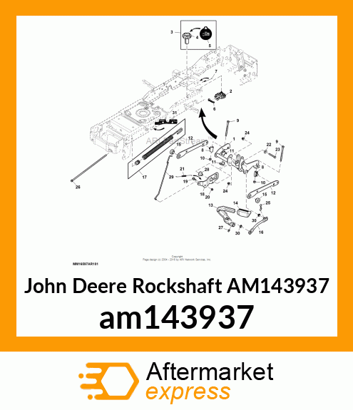 ROCKSHAFT, LIFT SYSTEM am143937