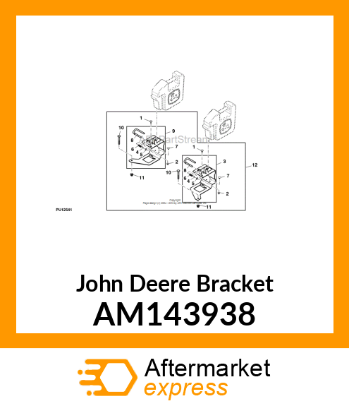 ASSEMBLY, BALLAST WEIGHT RIGHT AM143938