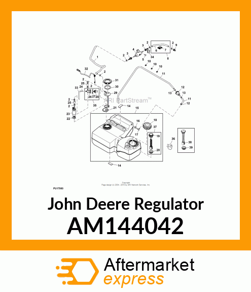 ASSEMBLY, FUEL REGULATOR AM144042