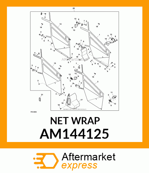 DOOR, OSR DOOR NET, LH FRONT, LEGAC AM144125