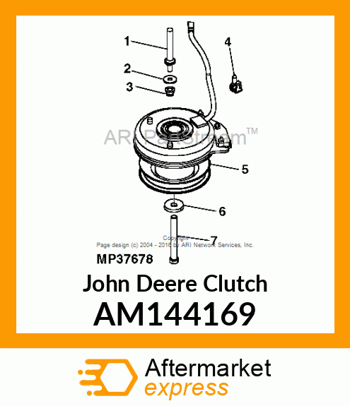 CLUTCH, HIGH TORQUE AM144169