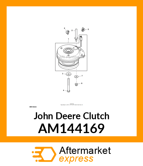 CLUTCH, HIGH TORQUE AM144169