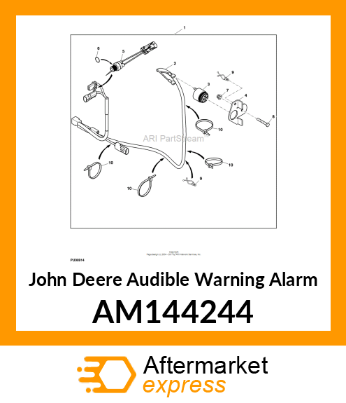 AUDIBLE WARNING ALARM, ALARM AM144244