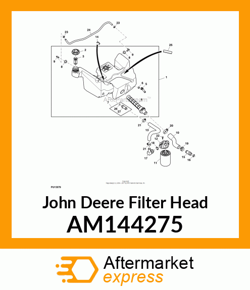 FILTER, HEAD ASSEMBLY AM144275