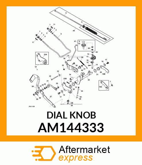 ASSEMBLY, DEPTH STOP KNOB AM144333