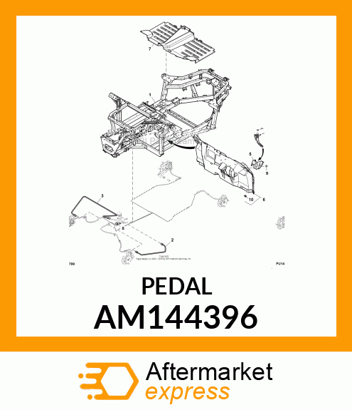 PEDAL AM144396