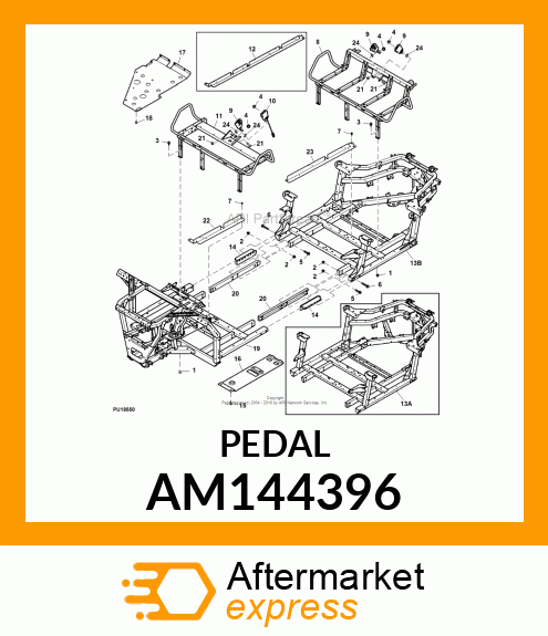 PEDAL AM144396