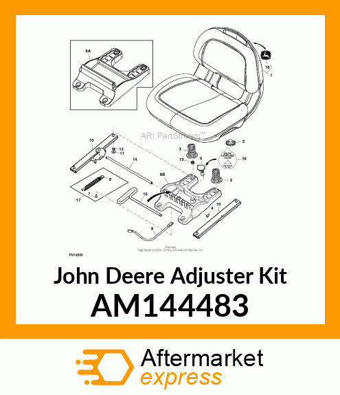 KIT, SEAT ADJUSTER AM144483