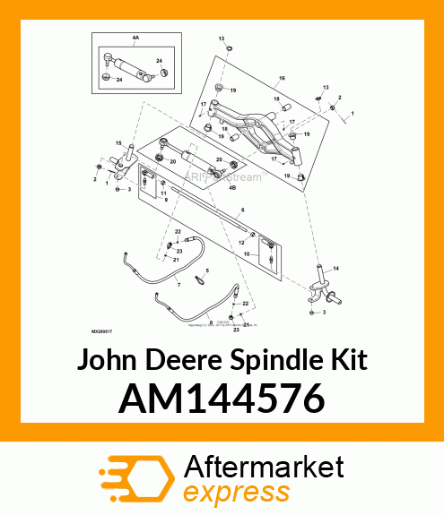 KIT, SPINDLE, 2WS LH AM144576