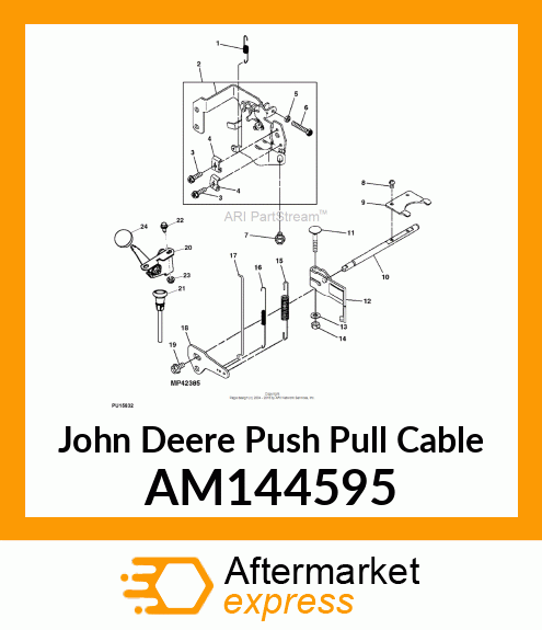 THROTTLE CONTROL ASSEMBLY AM144595