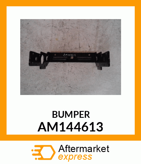 BUMPER, WELDMENT, FRONT BUMPER AM144613