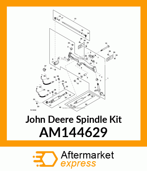SPINDLE KIT. LH, X950R AM144629