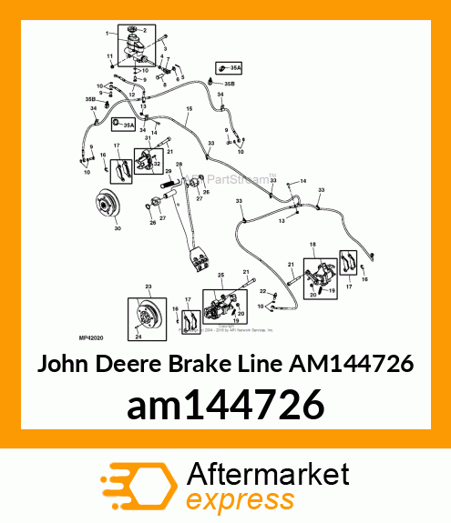 BRAKE LINE am144726