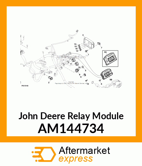 RELAY MODULE, MODULE AM144734