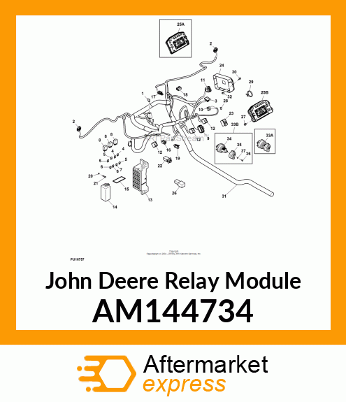 RELAY MODULE, MODULE AM144734