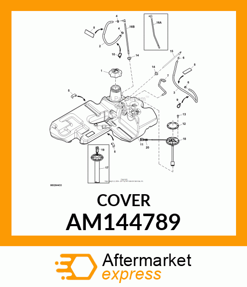 CAP, DIESEL TIPS VENT AM144789