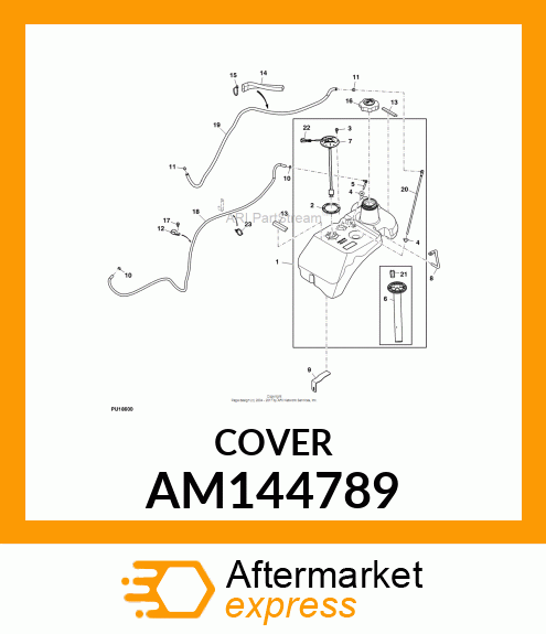 CAP, DIESEL TIPS VENT AM144789