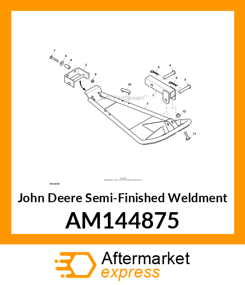 Finished Weldment AM144875