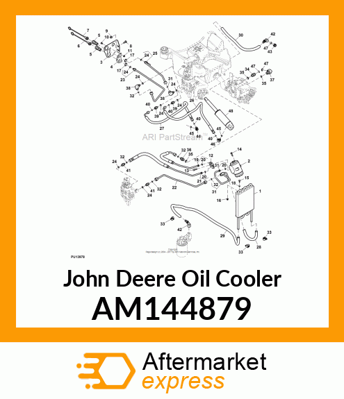 COOLER OIL AM144879