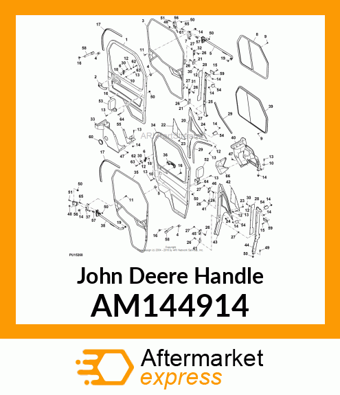 HANDLE, LOCKING AM144914