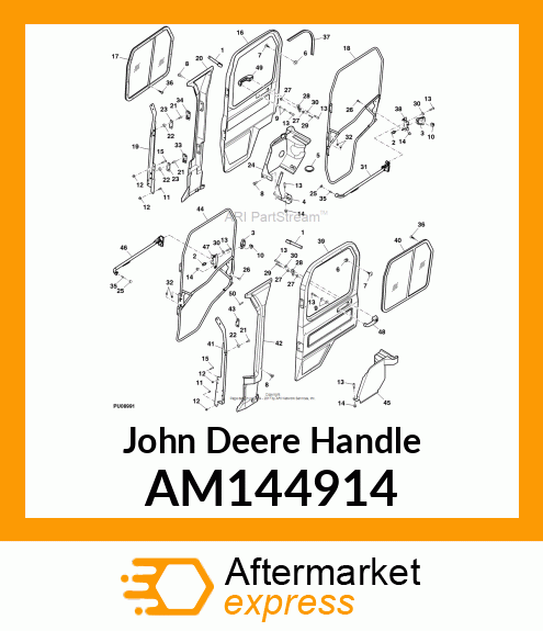 HANDLE, LOCKING AM144914