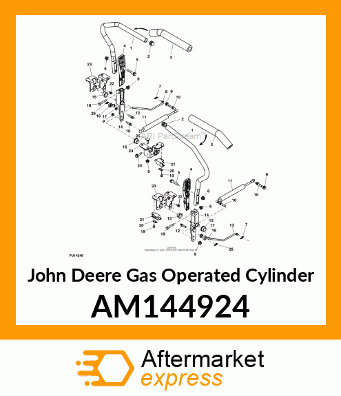 ABSORBER, SHOCK HYDRAULIC AM144924