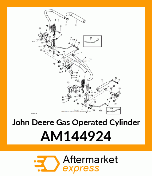 ABSORBER, SHOCK HYDRAULIC AM144924