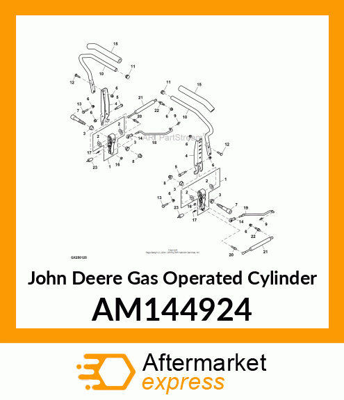 ABSORBER, SHOCK HYDRAULIC AM144924